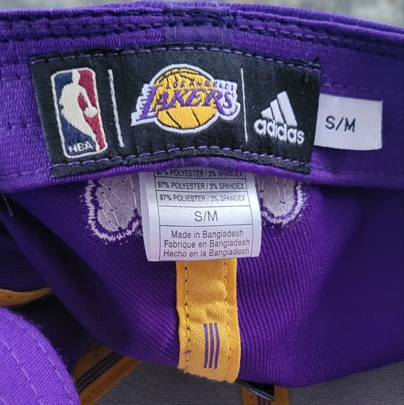 LAKERS (Unisex) flex fit ball cap S/M - Picture 4 of 6